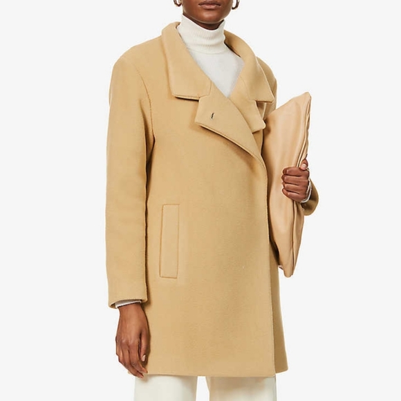 NWT REISS | Sicily Wool Coat - Picture 6 of 11